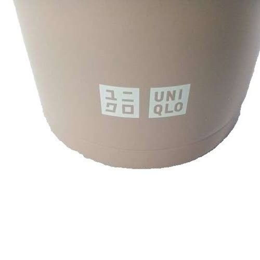 Uniqlo Beige Stainless Steel Water Bottle 16oz – Carbonated Drink Safe Vent Lid - Picture 9 of 16